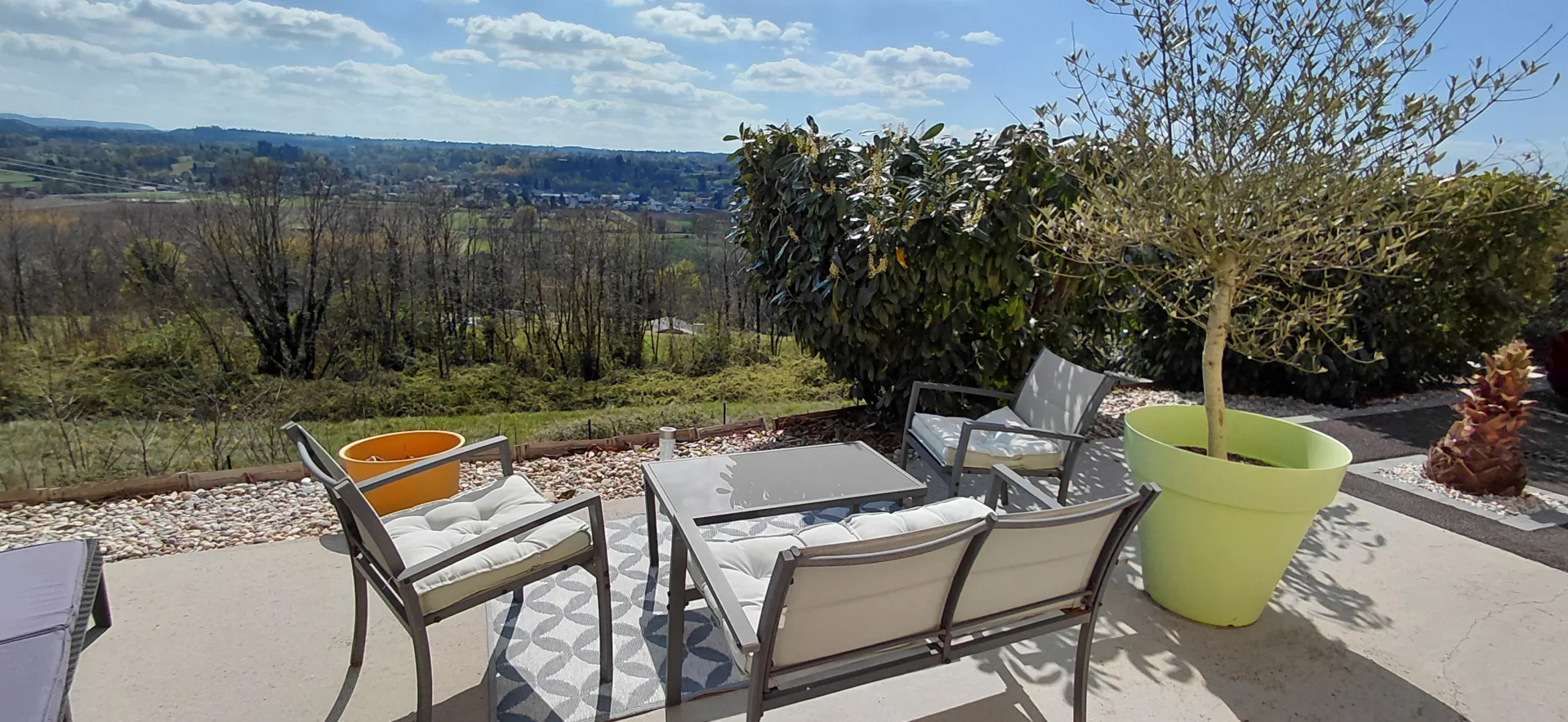 La Terrasse et ses extérieur